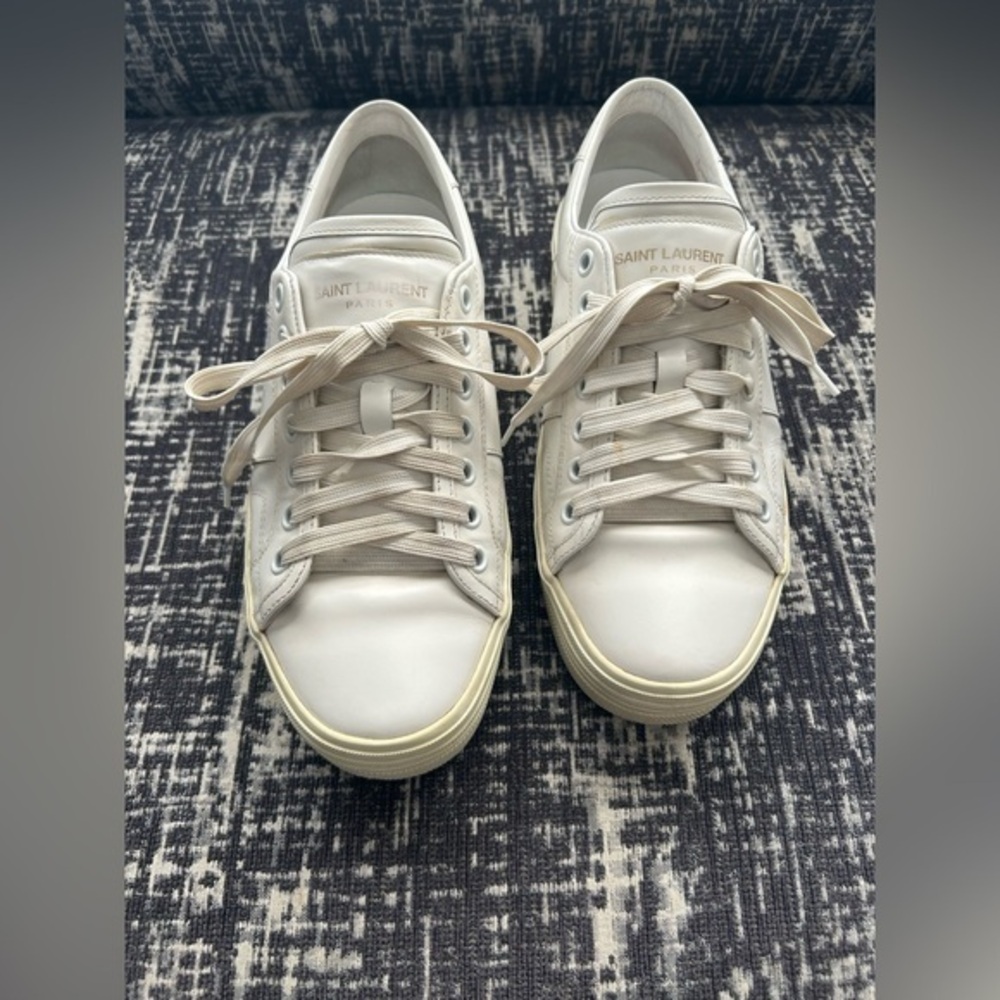 YSL Leather Sneakers